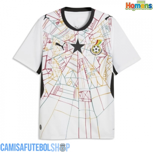 Camisa de time de futebol Gana Replicas 1º Equipamento Mundo 2026 Manga Curta